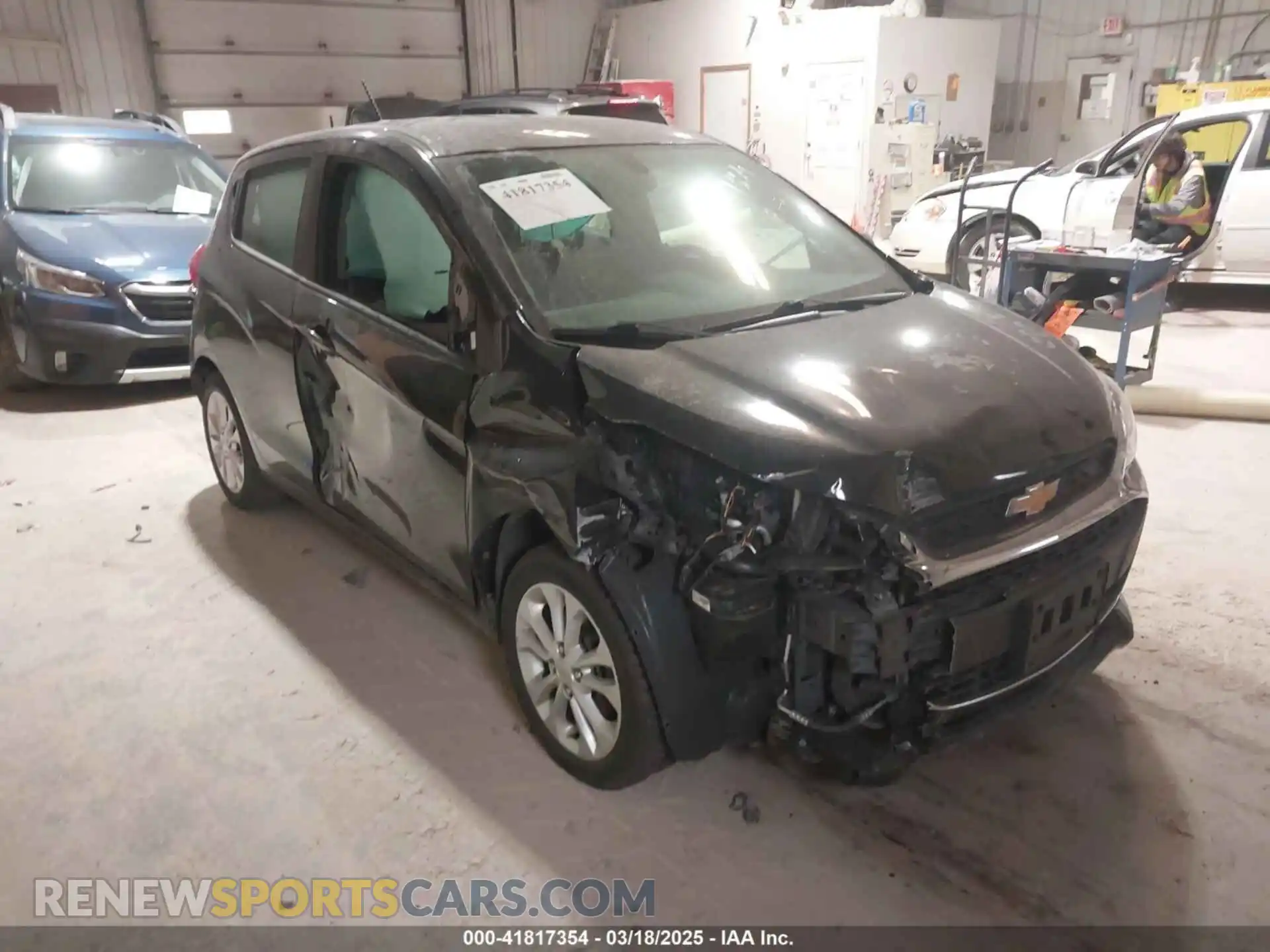 1 Photograph of a damaged car KL8CD6SA3MC217081 CHEVROLET SPARK 2021