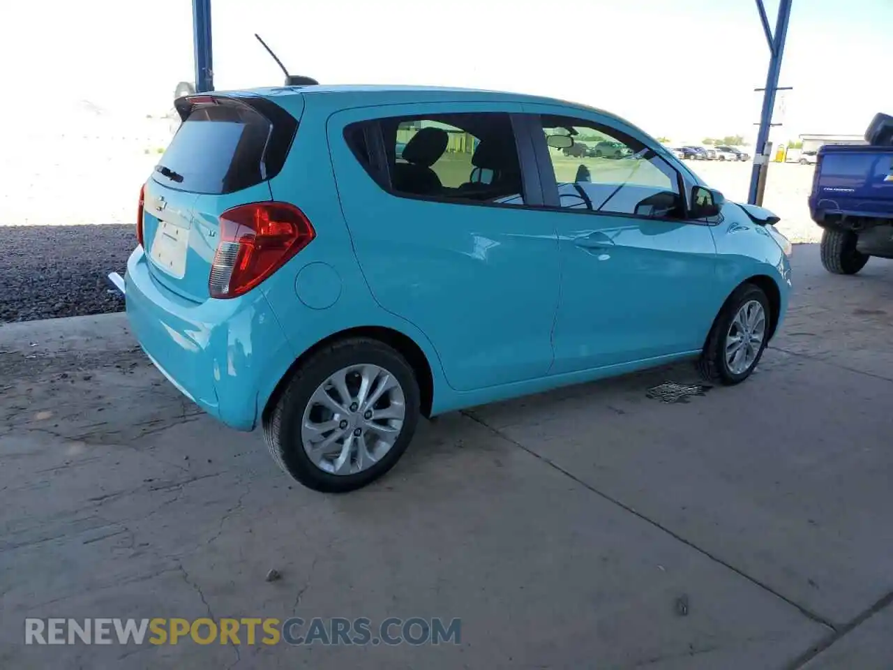 3 Photograph of a damaged car KL8CD6SA3MC707598 CHEVROLET SPARK 2021