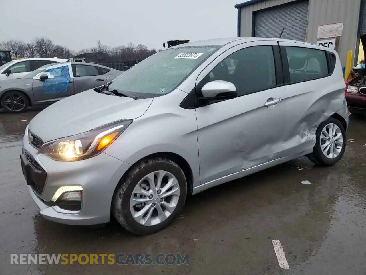 1 Photograph of a damaged car KL8CD6SA3MC712722 CHEVROLET SPARK 2021