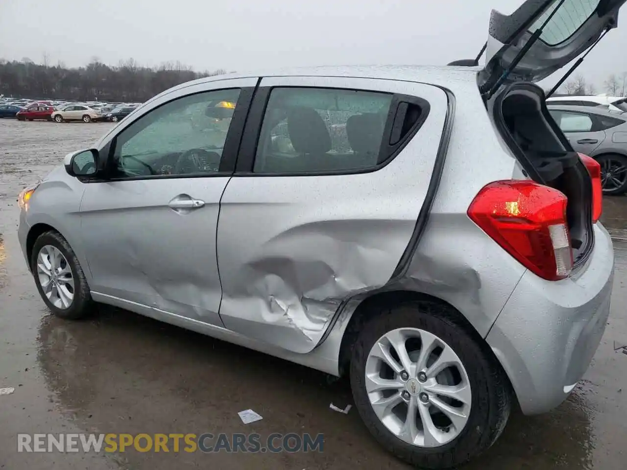 2 Photograph of a damaged car KL8CD6SA3MC712722 CHEVROLET SPARK 2021