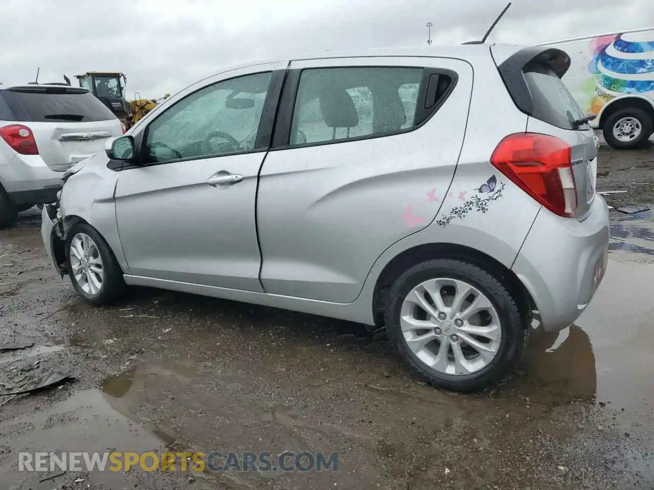 2 Photograph of a damaged car KL8CD6SA3MC719346 CHEVROLET SPARK 2021