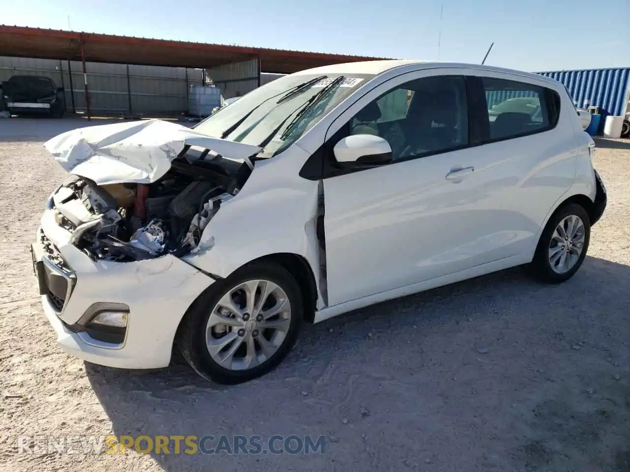 1 Photograph of a damaged car KL8CD6SA3MC744277 CHEVROLET SPARK 2021