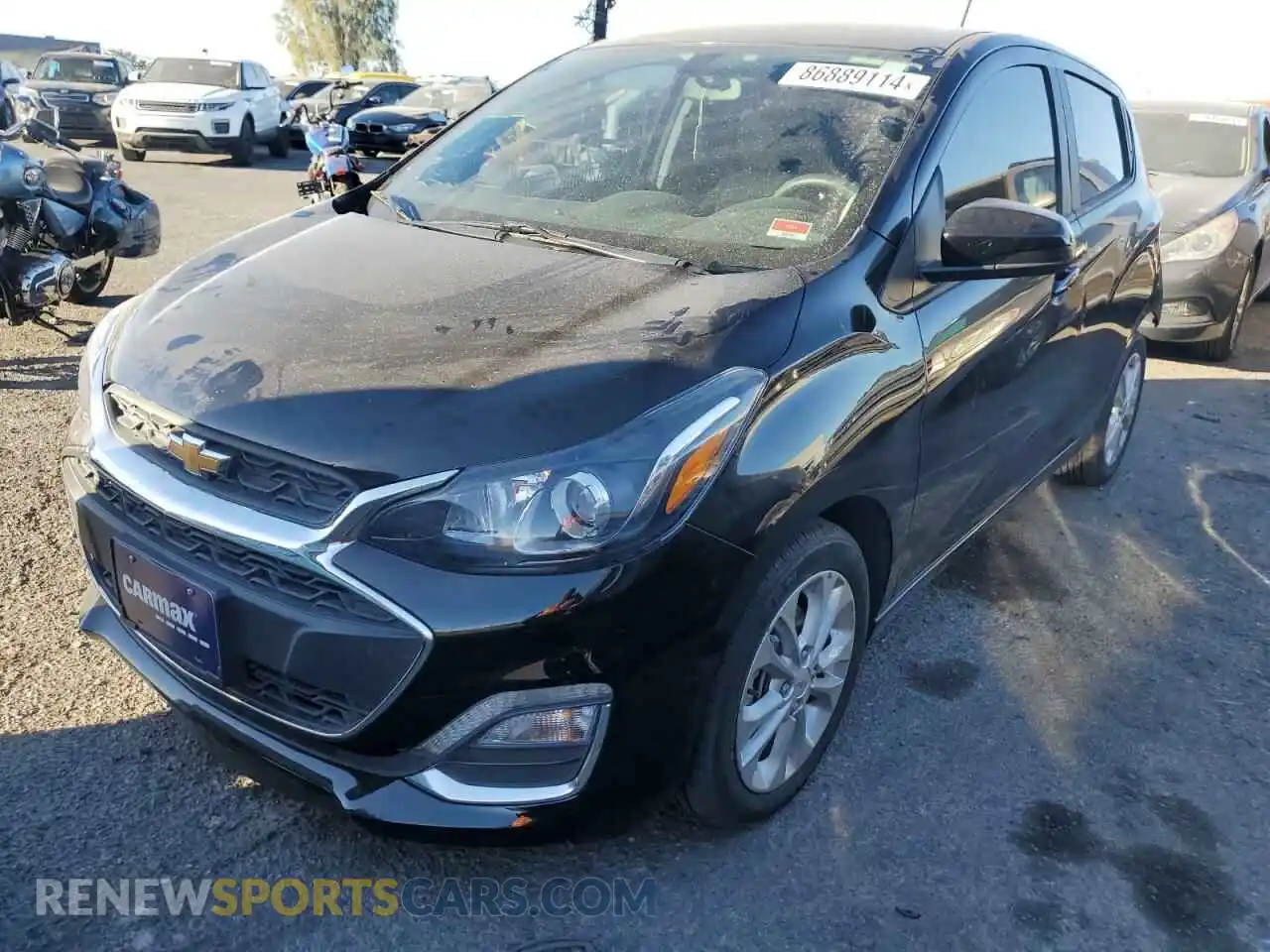 1 Photograph of a damaged car KL8CD6SA3MC746627 CHEVROLET SPARK 2021