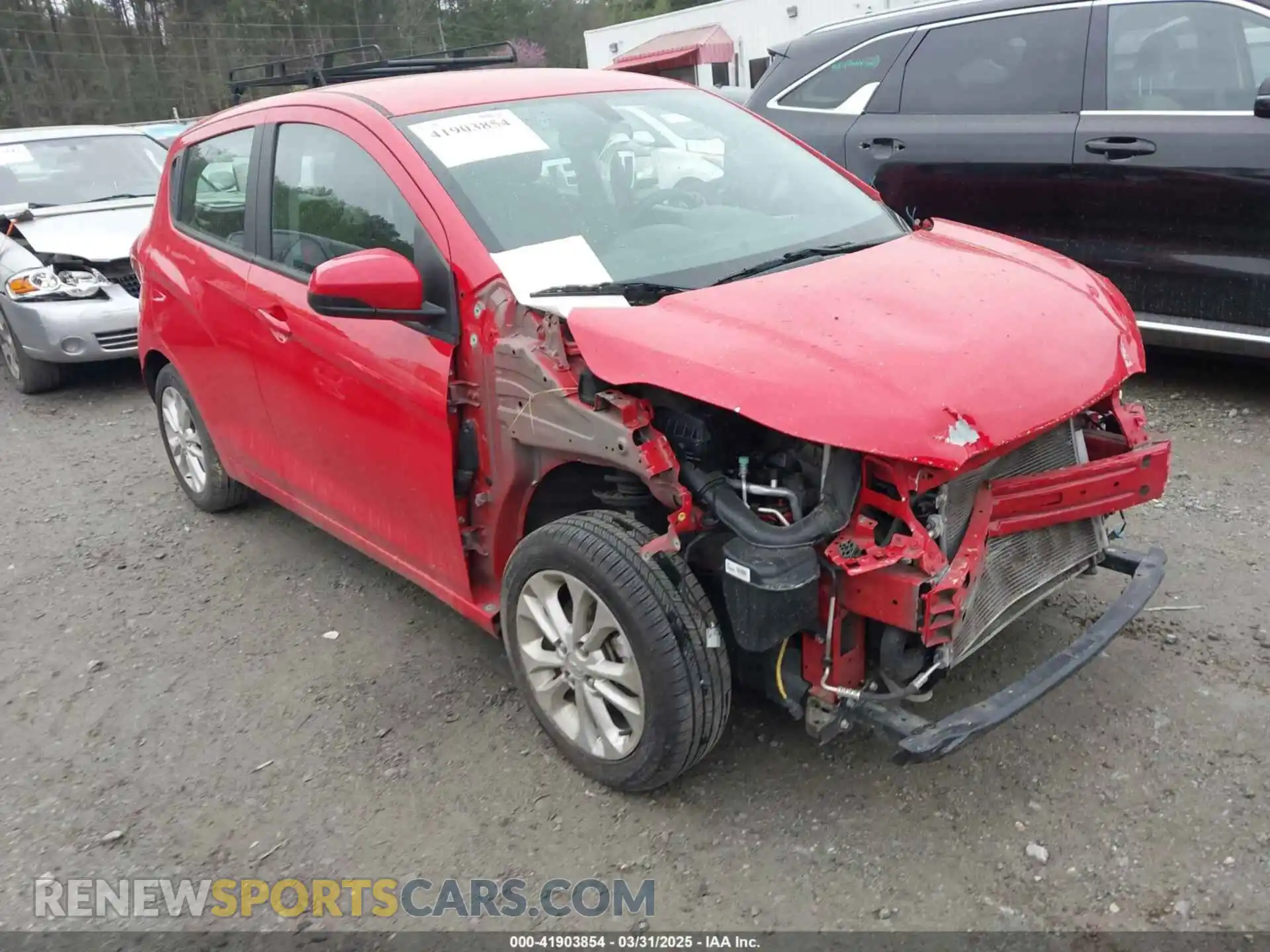 1 Photograph of a damaged car KL8CD6SA3MC747891 CHEVROLET SPARK 2021