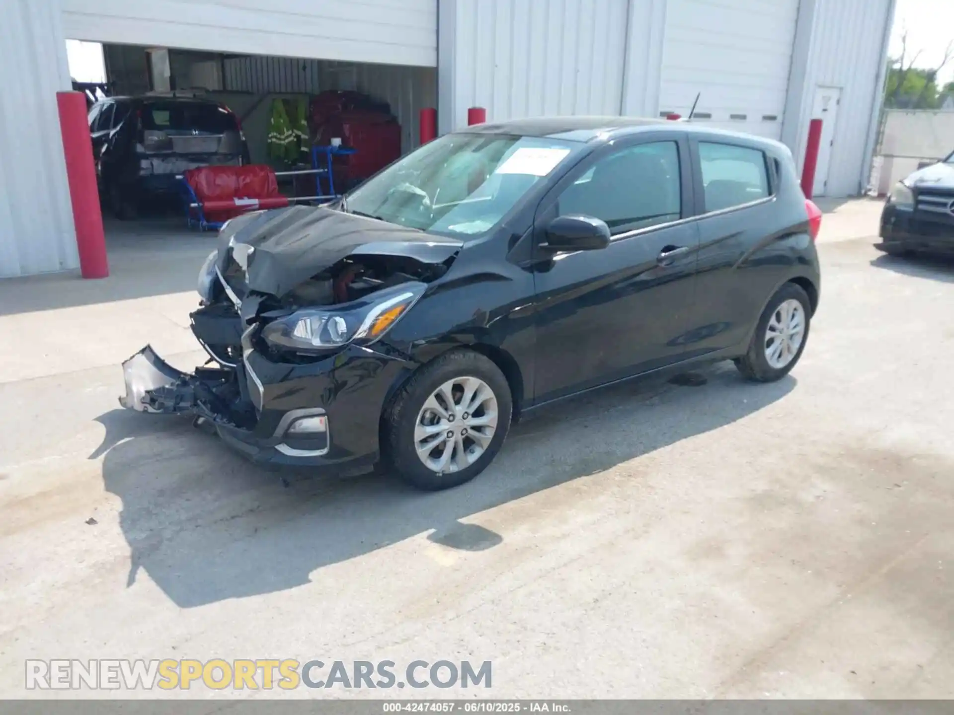 2 Photograph of a damaged car KL8CD6SA3MC751259 CHEVROLET SPARK 2021