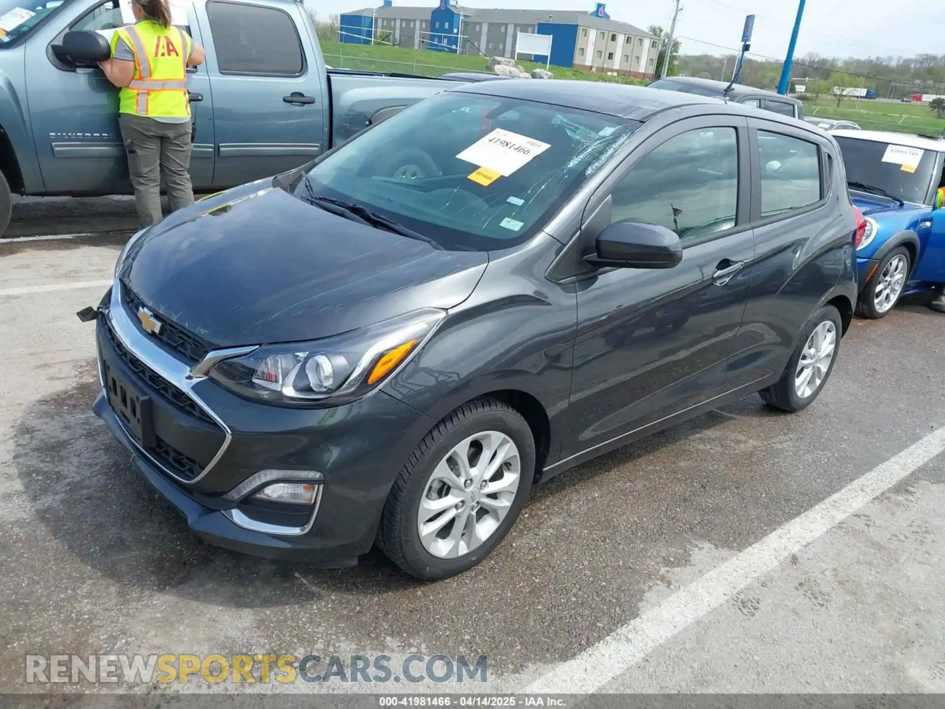 2 Photograph of a damaged car KL8CD6SA4MC216537 CHEVROLET SPARK 2021