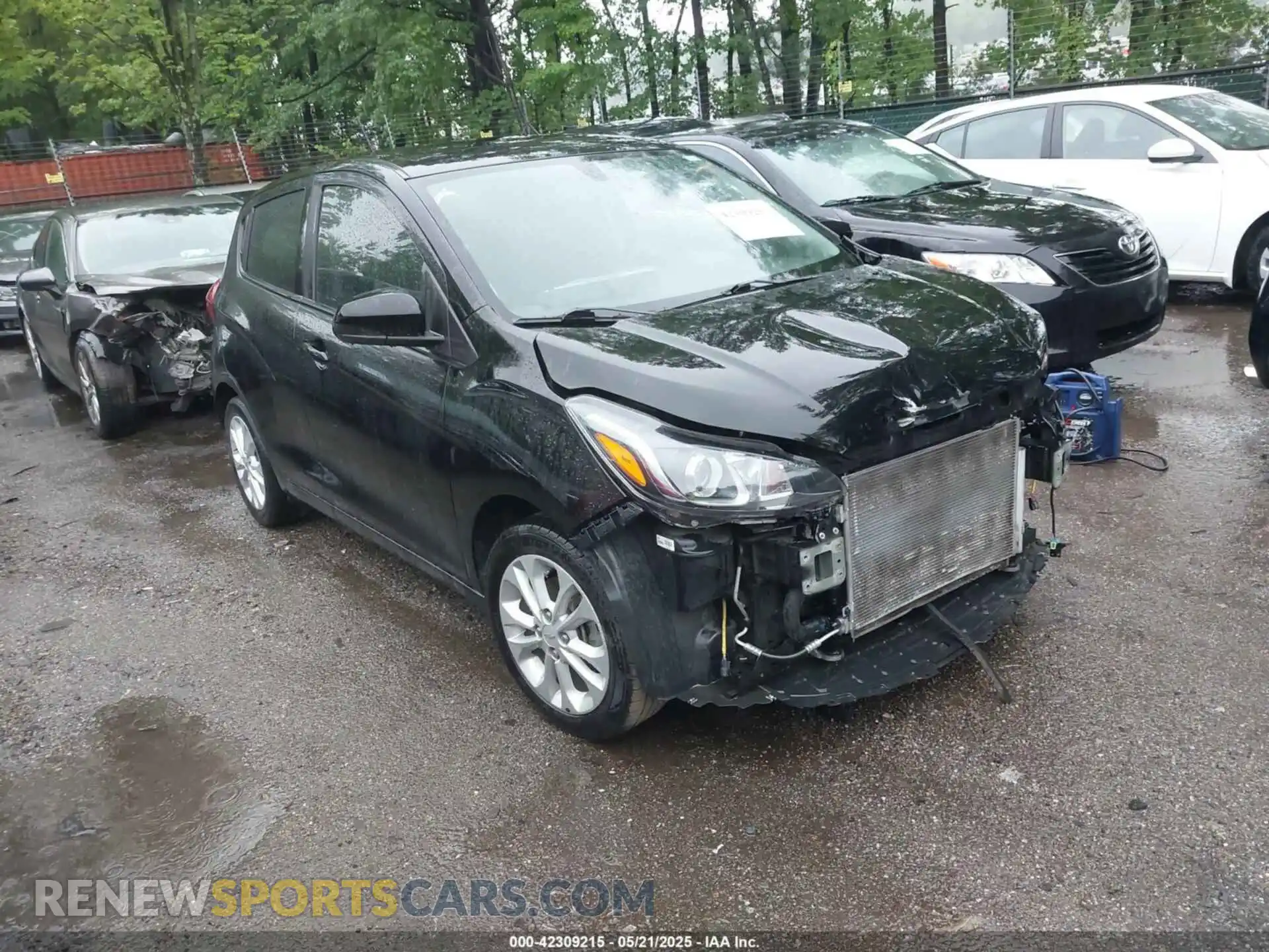 1 Photograph of a damaged car KL8CD6SA4MC704953 CHEVROLET SPARK 2021