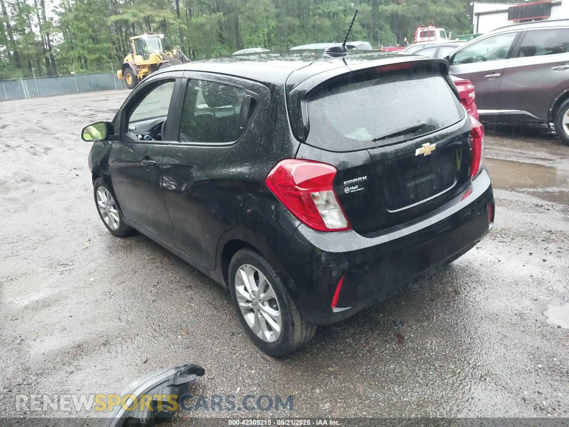 3 Photograph of a damaged car KL8CD6SA4MC704953 CHEVROLET SPARK 2021