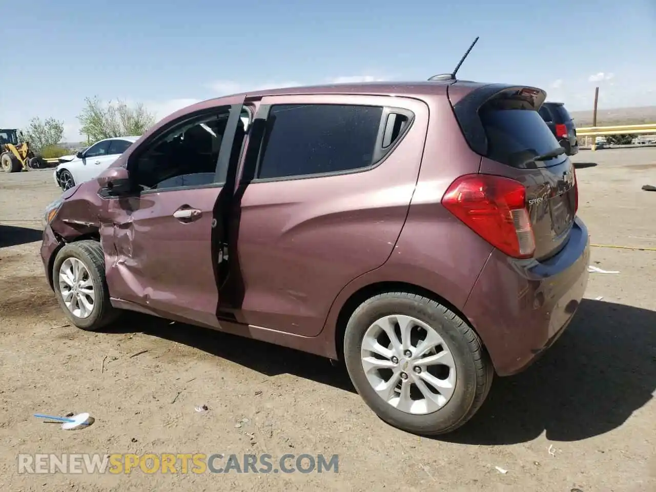 2 Photograph of a damaged car KL8CD6SA4MC720540 CHEVROLET SPARK 2021