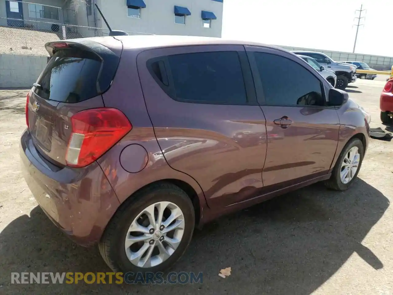 3 Photograph of a damaged car KL8CD6SA4MC720540 CHEVROLET SPARK 2021