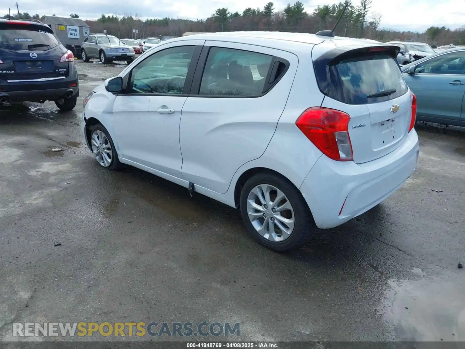 3 fotografías del automóvil dañado KL8CD6SA5MC218328 CHEVROLET SPARK 2021