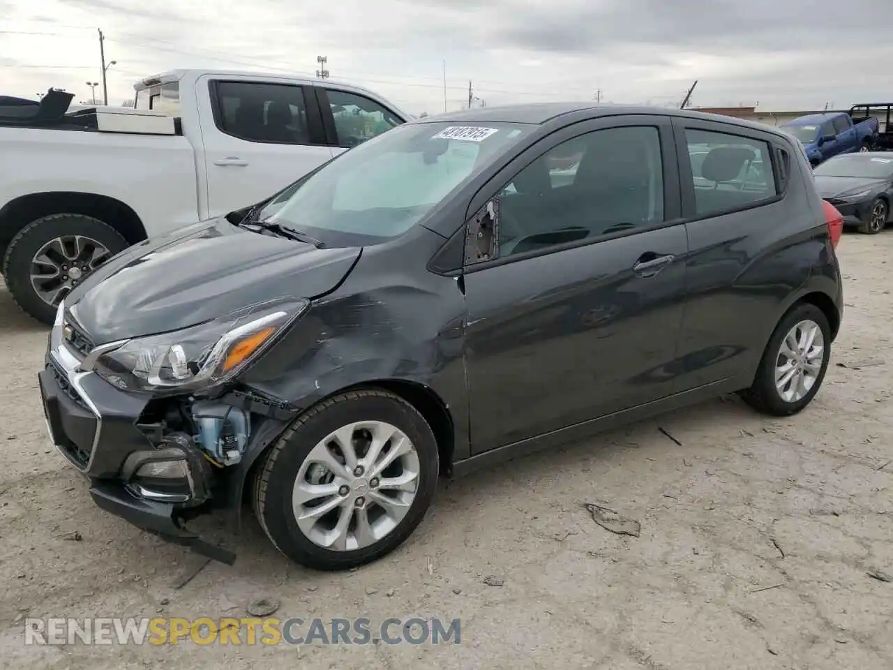 1 Photograph of a damaged car KL8CD6SA5MC722569 CHEVROLET SPARK 2021