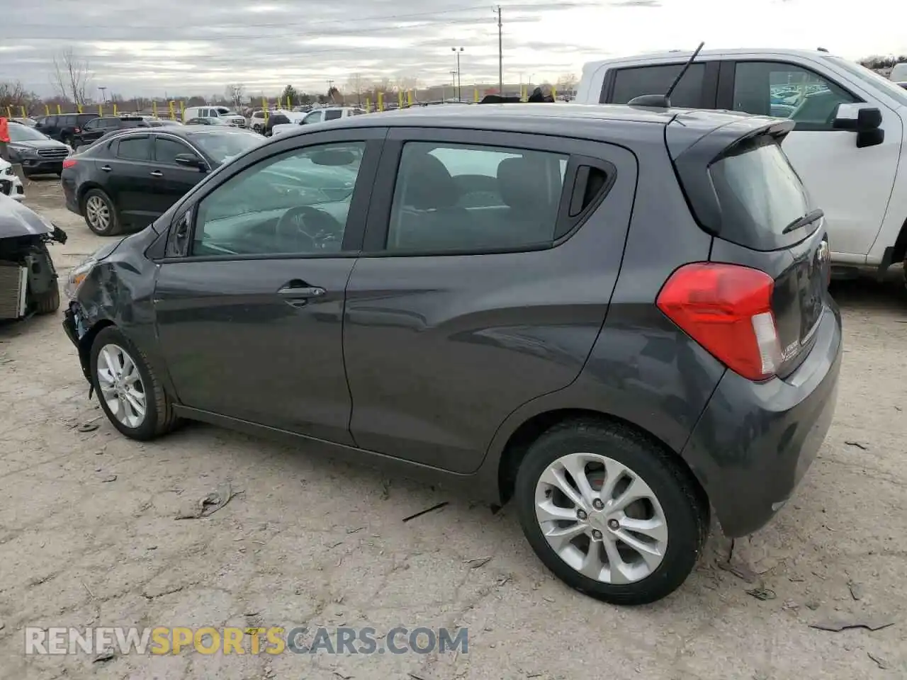 2 Photograph of a damaged car KL8CD6SA5MC722569 CHEVROLET SPARK 2021