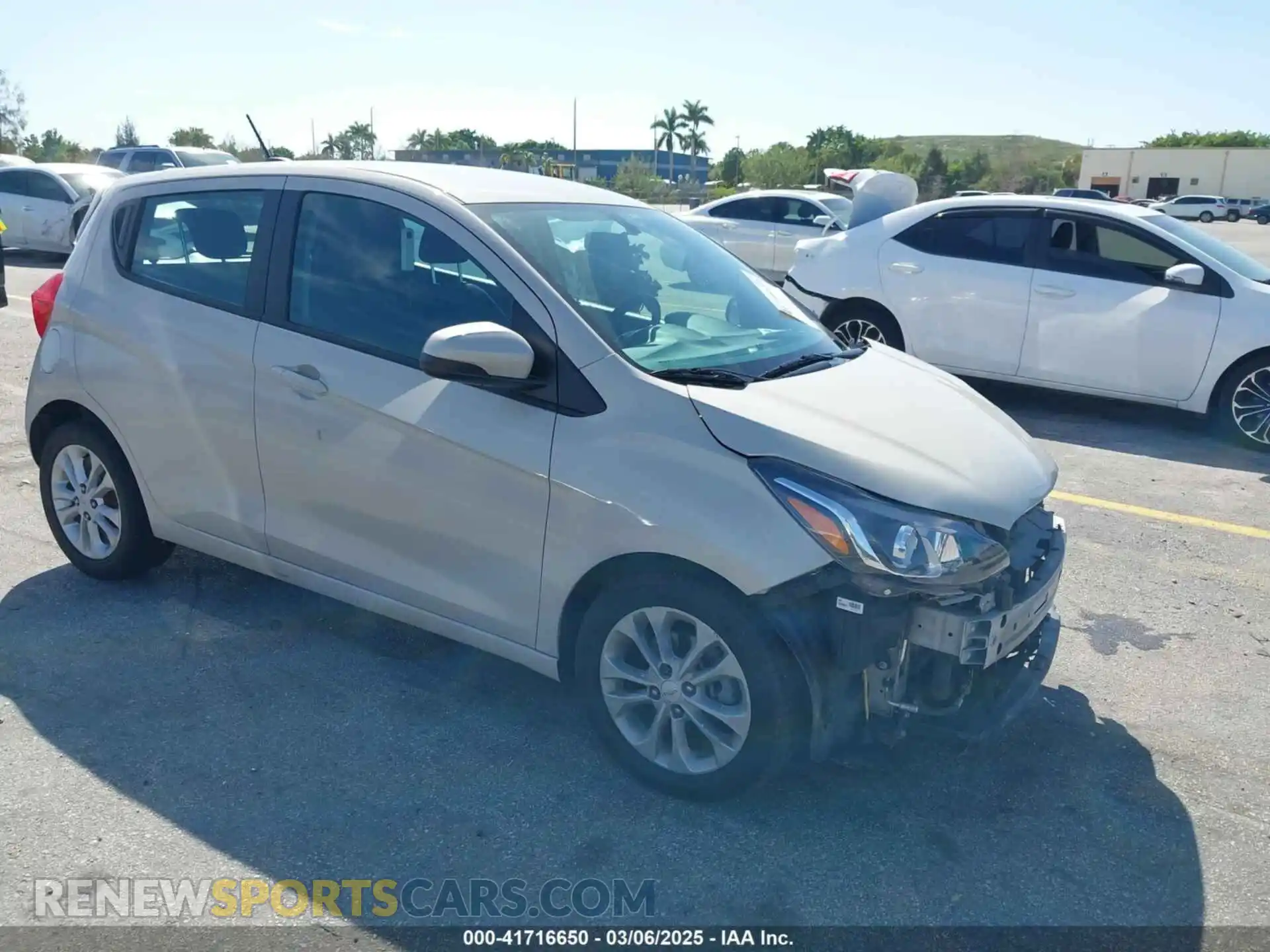 1 Photograph of a damaged car KL8CD6SA5MC746516 CHEVROLET SPARK 2021