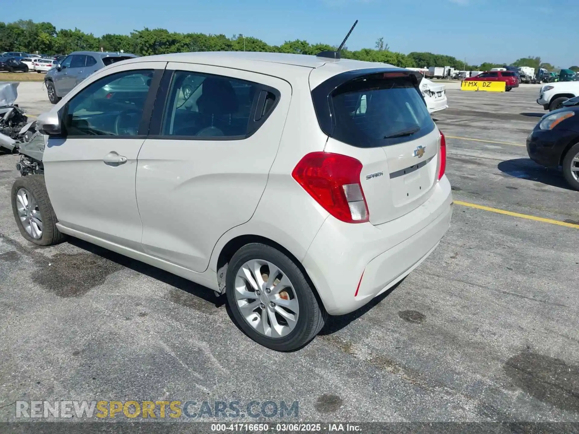 3 Photograph of a damaged car KL8CD6SA5MC746516 CHEVROLET SPARK 2021