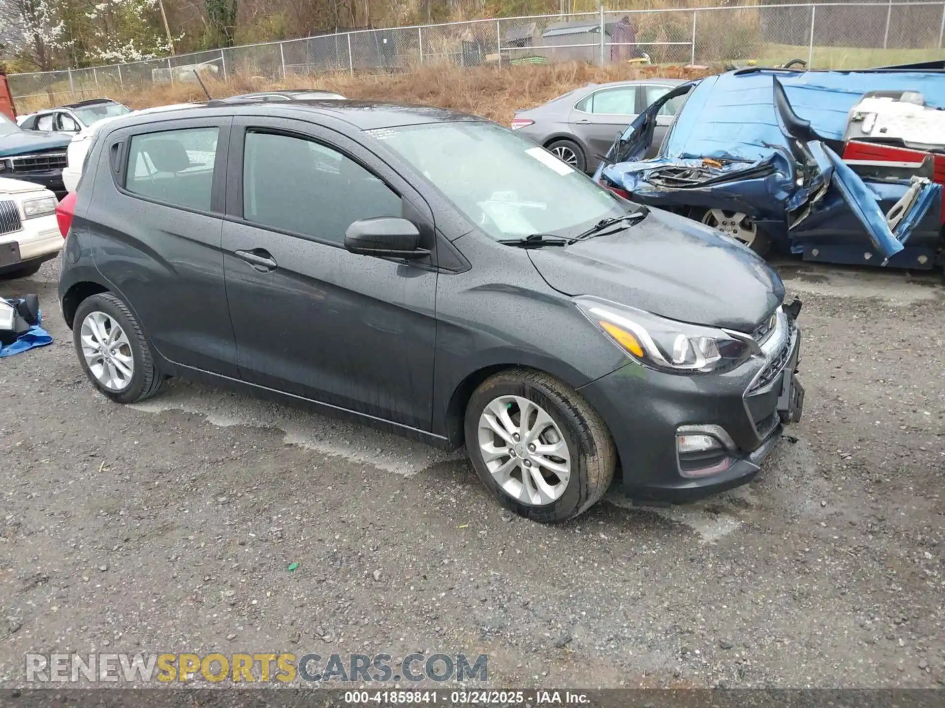 1 Photograph of a damaged car KL8CD6SA5MC751196 CHEVROLET SPARK 2021