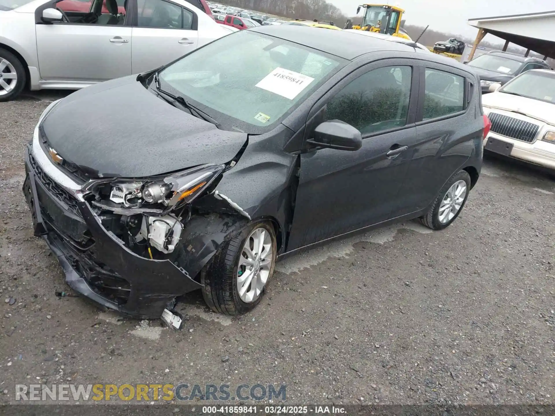 2 Photograph of a damaged car KL8CD6SA5MC751196 CHEVROLET SPARK 2021