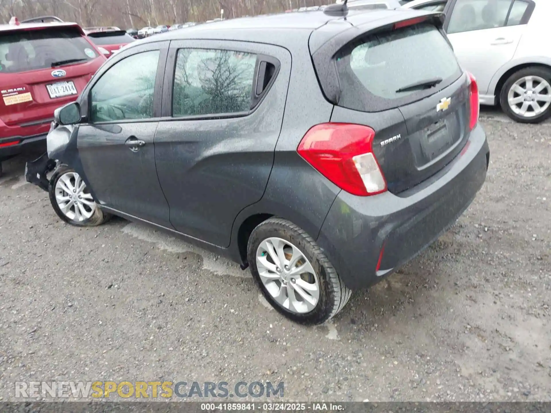 3 Photograph of a damaged car KL8CD6SA5MC751196 CHEVROLET SPARK 2021