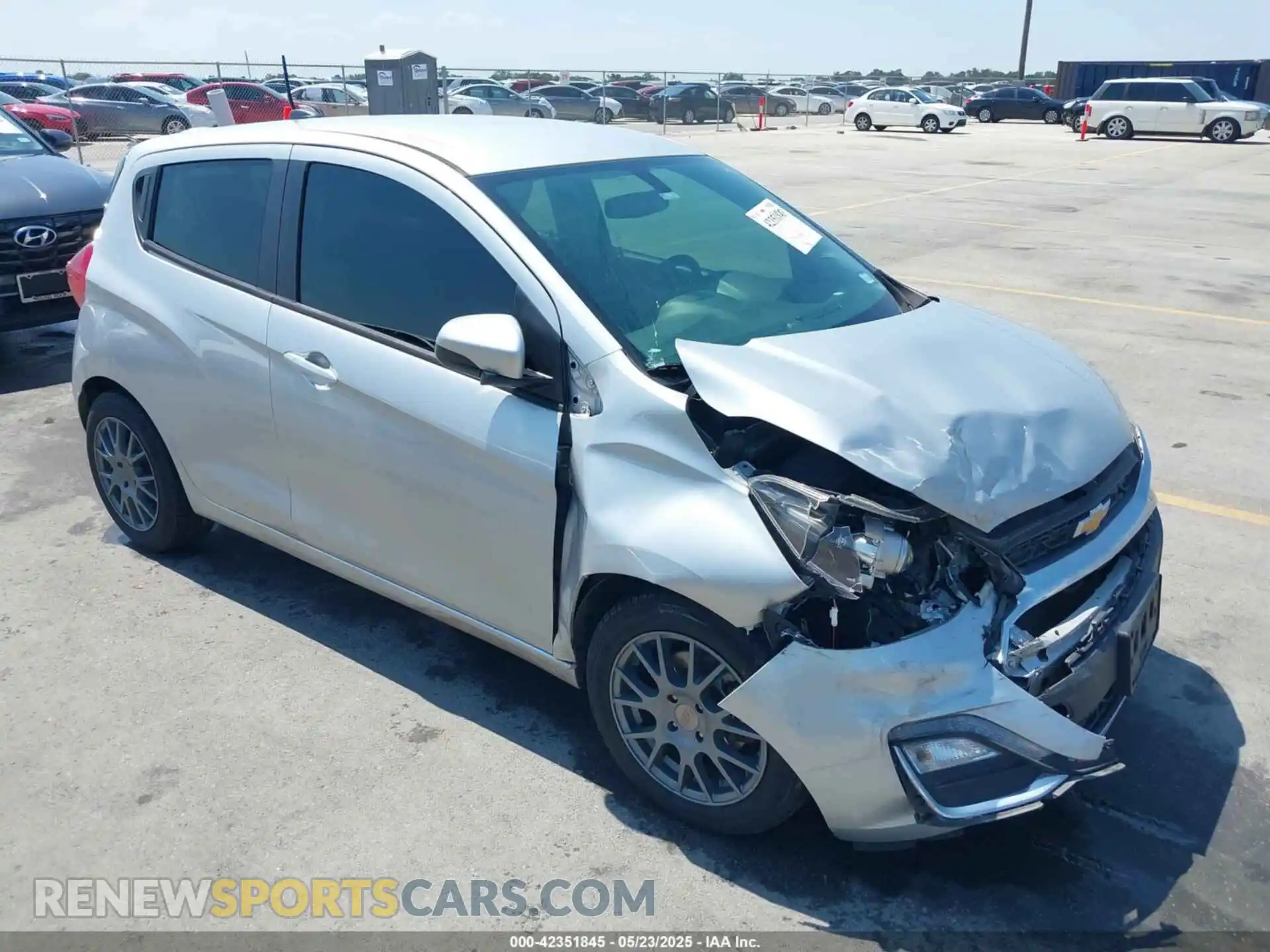 1 Photograph of a damaged car KL8CD6SA6MC712357 CHEVROLET SPARK 2021
