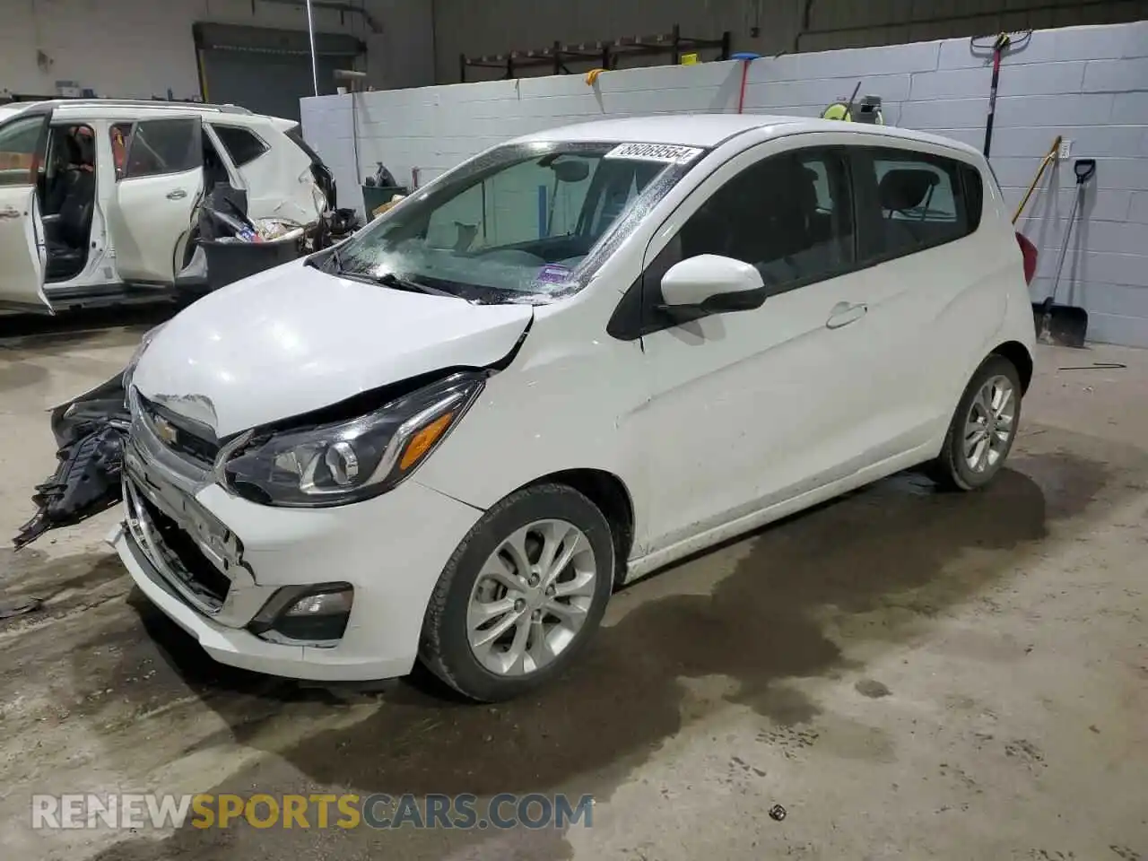 1 Фотография поврежденного автомобиля KL8CD6SA6MC717851 CHEVROLET SPARK 2021