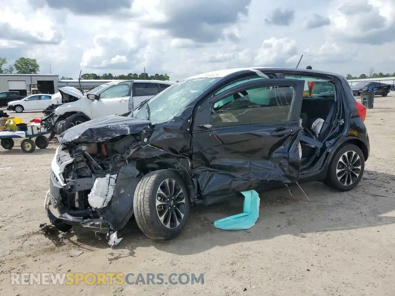 1 Photograph of a damaged car KL8CD6SA7MC226477 CHEVROLET SPARK 2021
