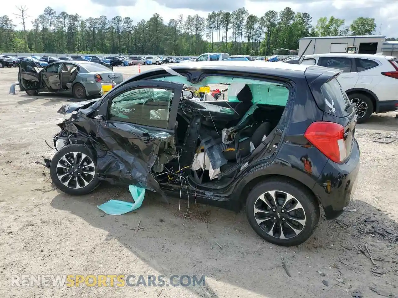 2 Photograph of a damaged car KL8CD6SA7MC226477 CHEVROLET SPARK 2021