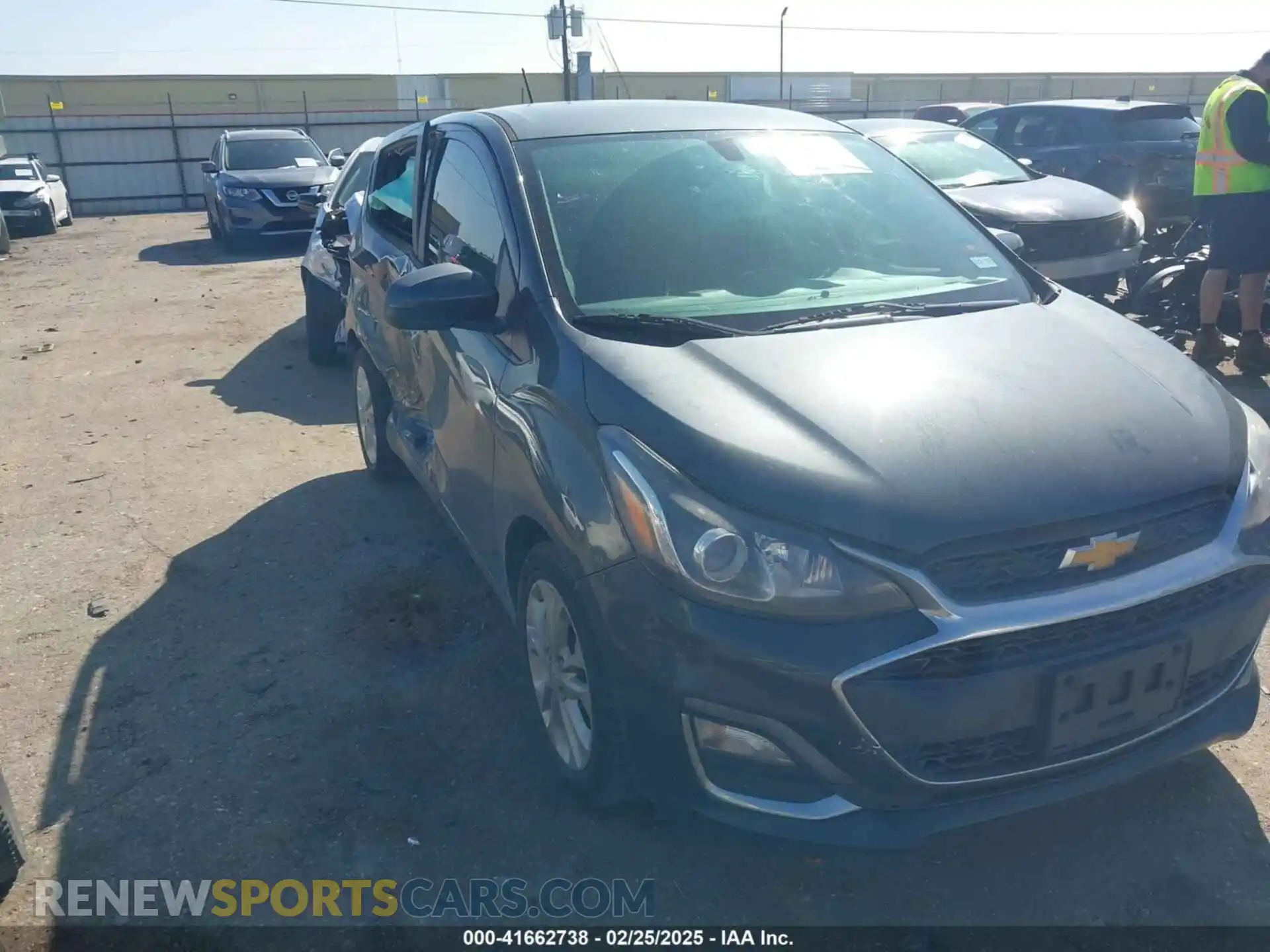 1 Photograph of a damaged car KL8CD6SA7MC712299 CHEVROLET SPARK 2021