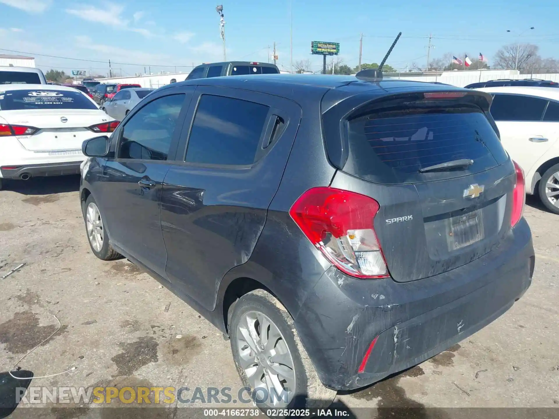 3 Photograph of a damaged car KL8CD6SA7MC712299 CHEVROLET SPARK 2021