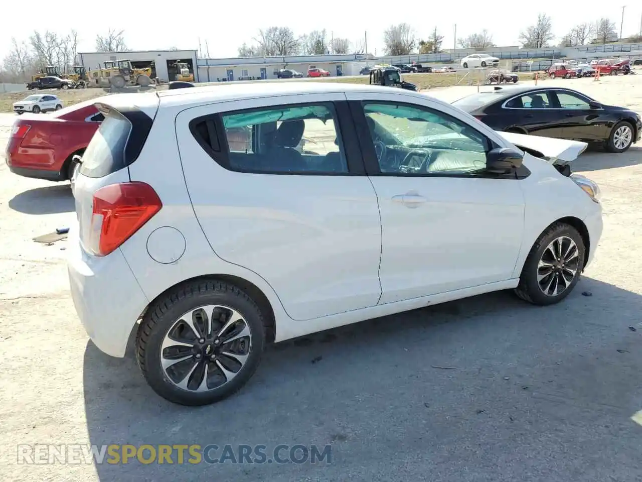 3 Photograph of a damaged car KL8CD6SA7MC729698 CHEVROLET SPARK 2021