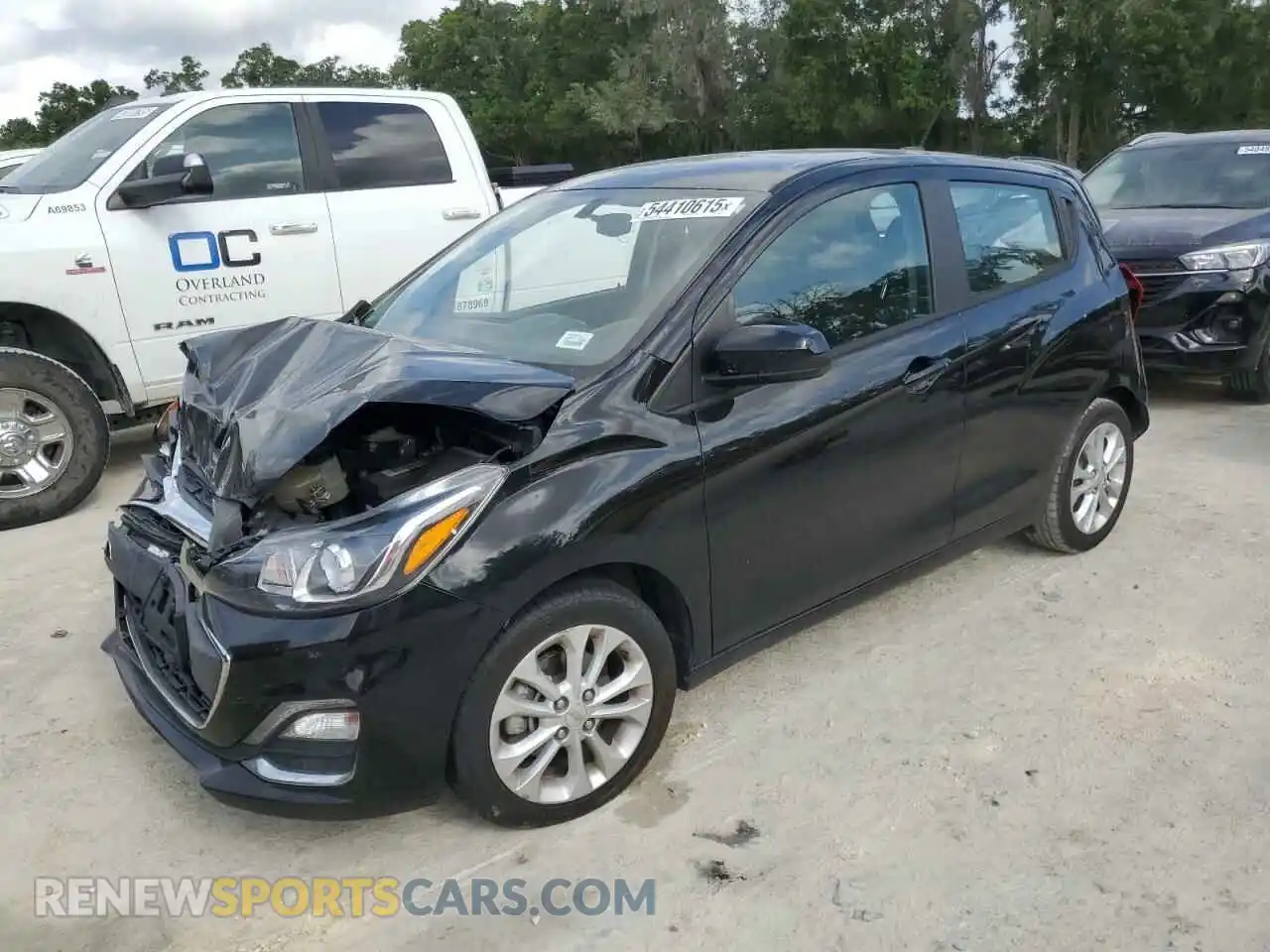 1 fotografías del automóvil dañado KL8CD6SA7MC736134 CHEVROLET SPARK 2021