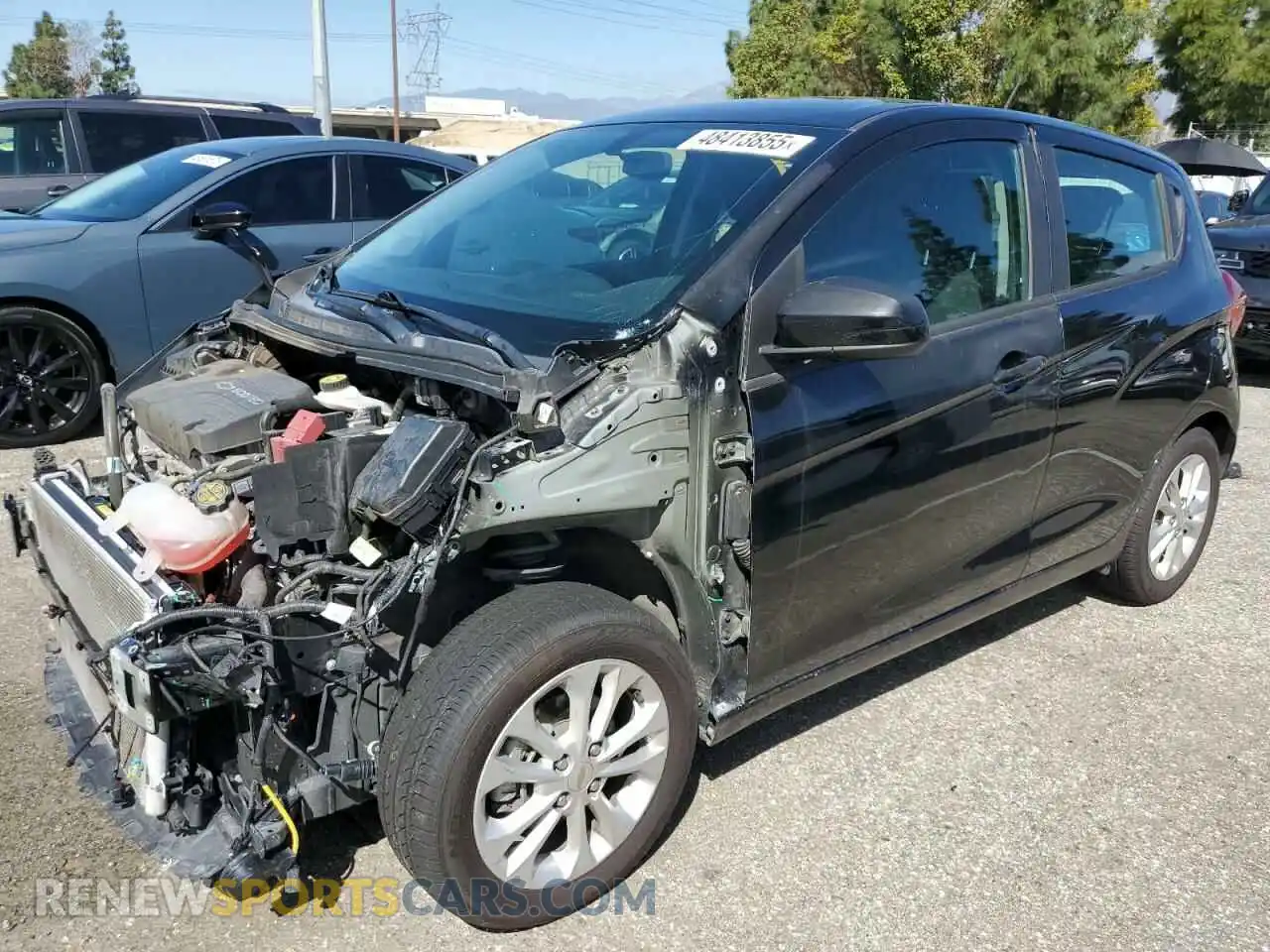 1 fotografías del automóvil dañado KL8CD6SA7MC746517 CHEVROLET SPARK 2021