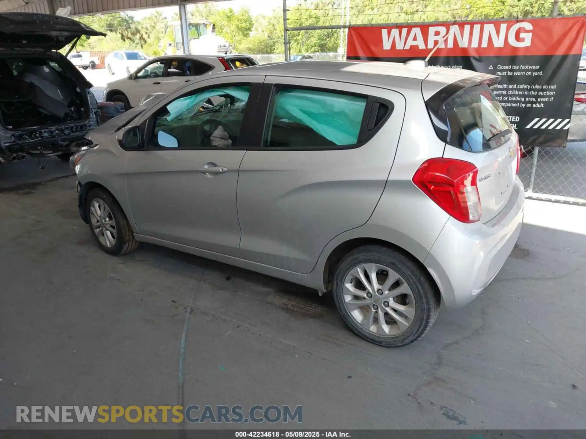 3 Photograph of a damaged car KL8CD6SA9MC217490 CHEVROLET SPARK 2021