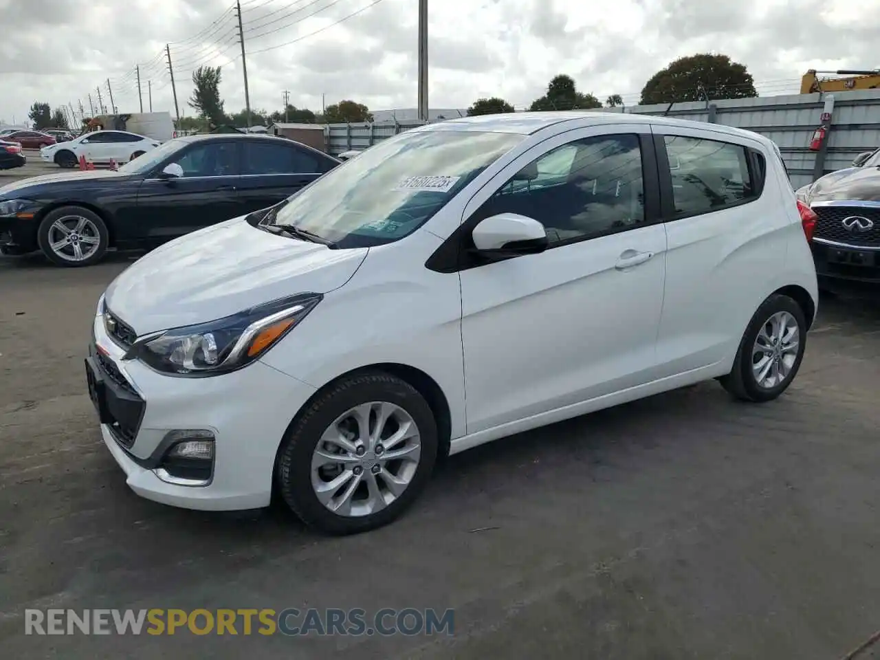 1 Photograph of a damaged car KL8CD6SA9MC218669 CHEVROLET SPARK 2021