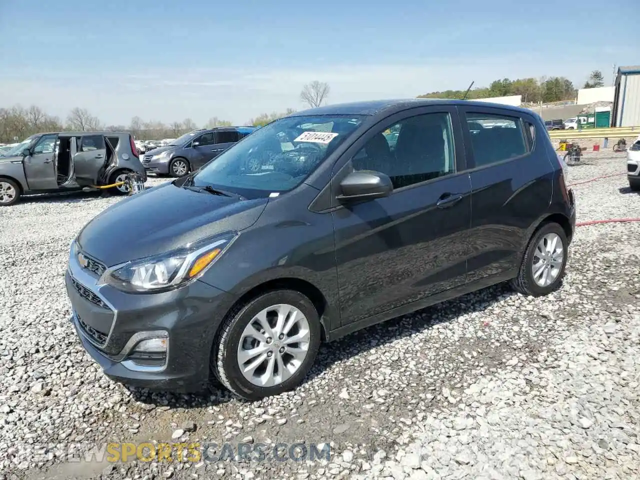 1 Photograph of a damaged car KL8CD6SA9MC716726 CHEVROLET SPARK 2021