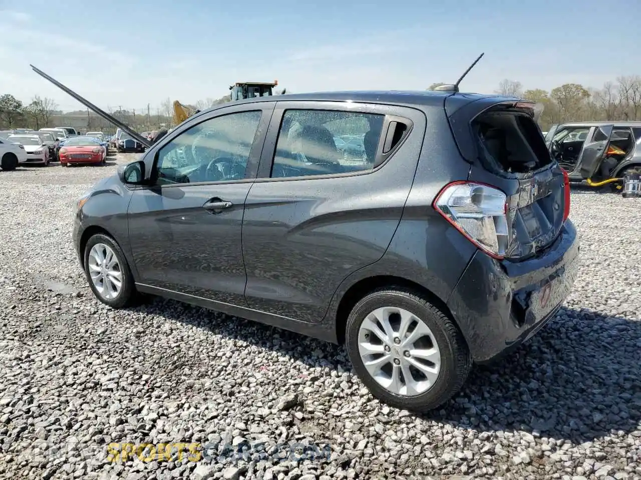 2 Photograph of a damaged car KL8CD6SA9MC716726 CHEVROLET SPARK 2021
