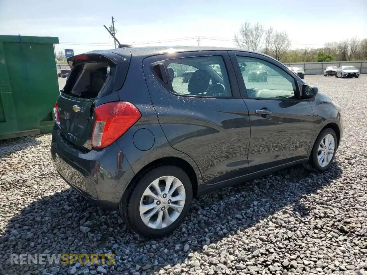 3 Photograph of a damaged car KL8CD6SA9MC716726 CHEVROLET SPARK 2021