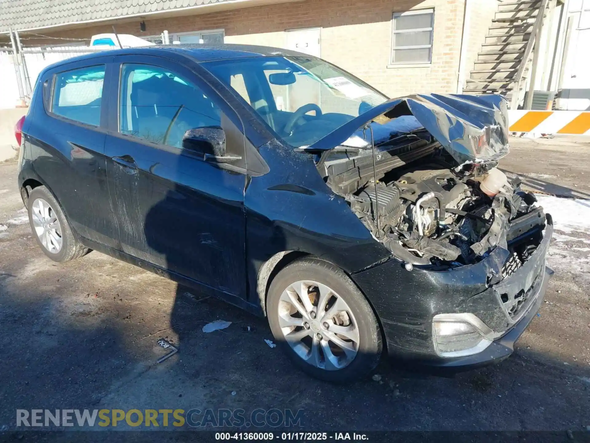 1 Photograph of a damaged car KL8CD6SA9MC721327 CHEVROLET SPARK 2021