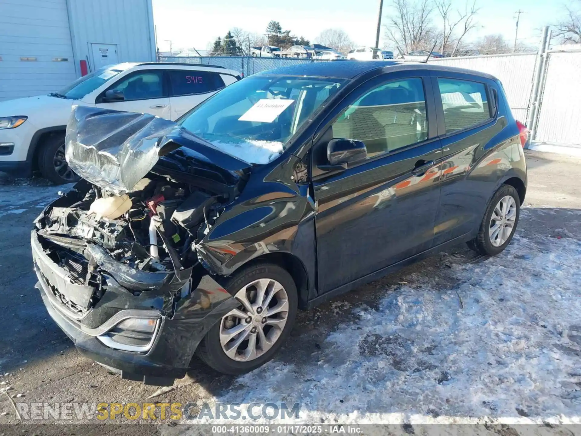 2 Photograph of a damaged car KL8CD6SA9MC721327 CHEVROLET SPARK 2021