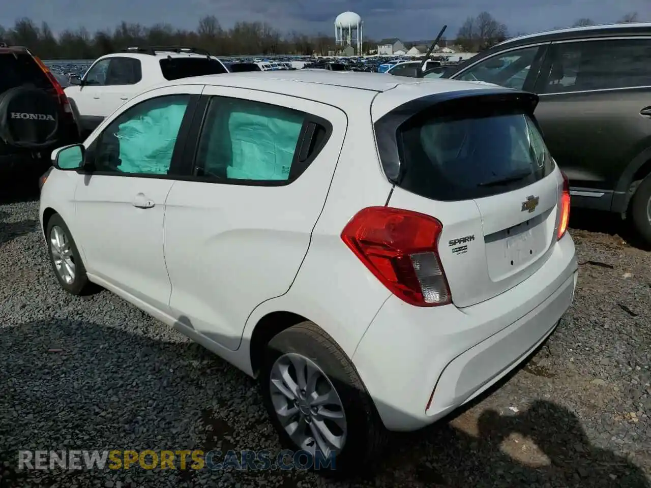 2 Photograph of a damaged car KL8CD6SA9MC729119 CHEVROLET SPARK 2021