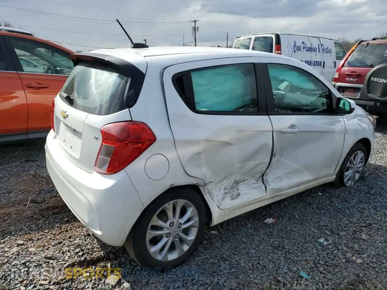 3 Photograph of a damaged car KL8CD6SA9MC729119 CHEVROLET SPARK 2021