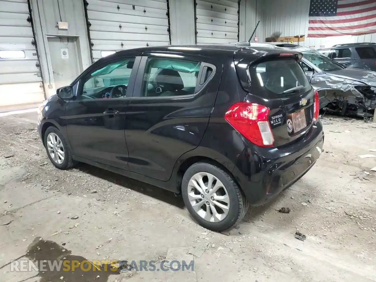 2 Photograph of a damaged car KL8CD6SA9MC745255 CHEVROLET SPARK 2021