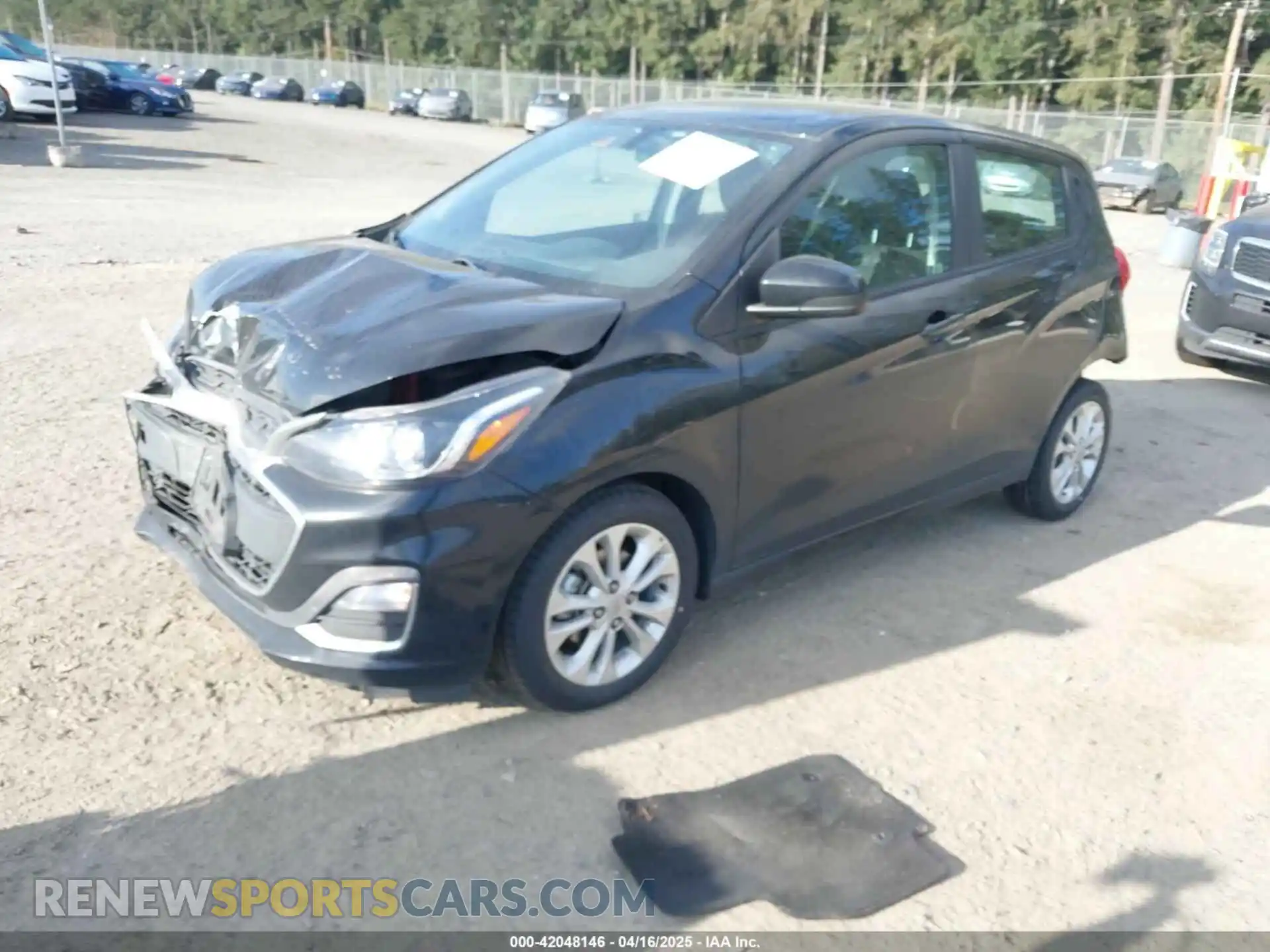 2 Photograph of a damaged car KL8CD6SA9MC747023 CHEVROLET SPARK 2021