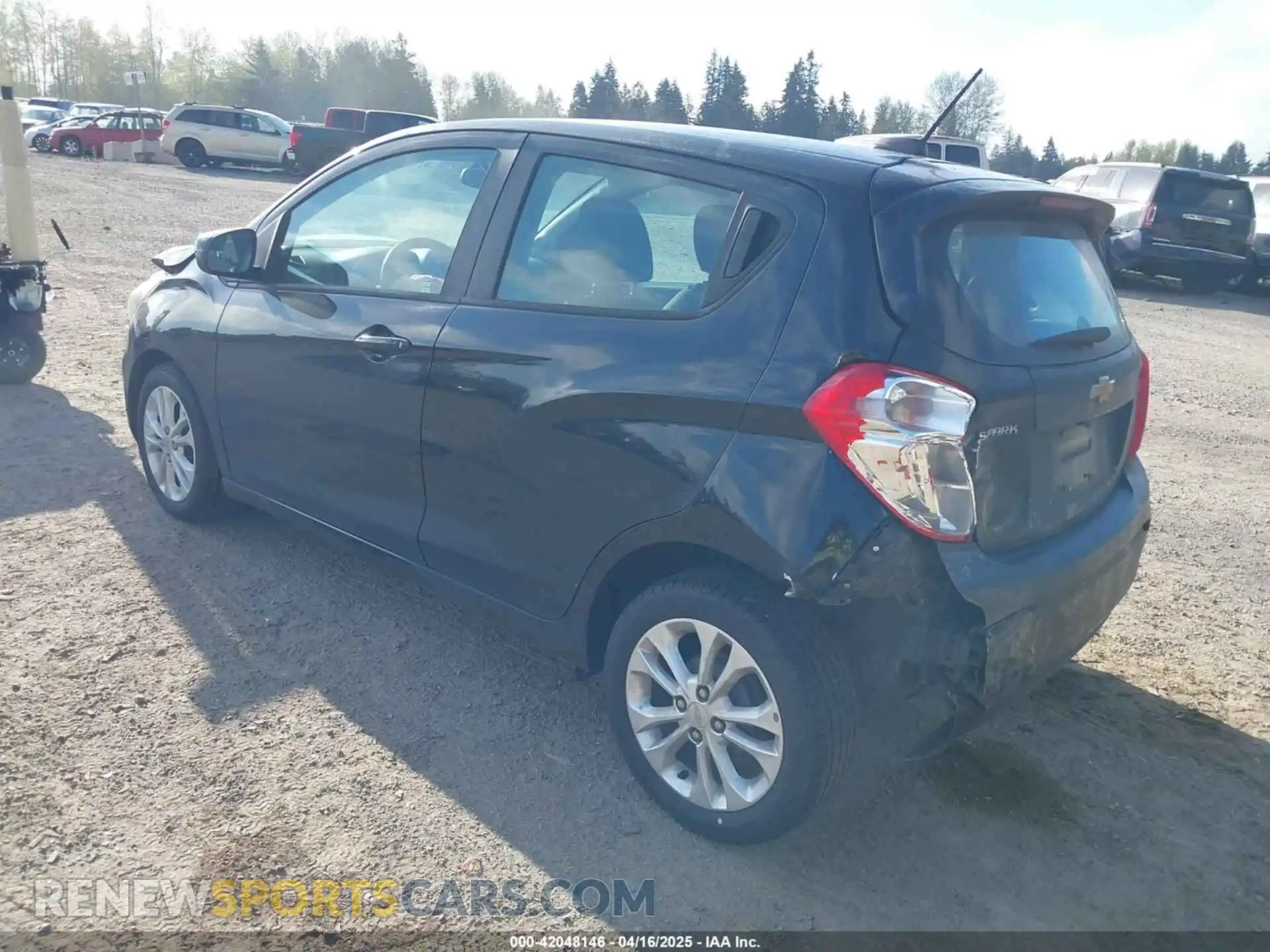 3 Photograph of a damaged car KL8CD6SA9MC747023 CHEVROLET SPARK 2021