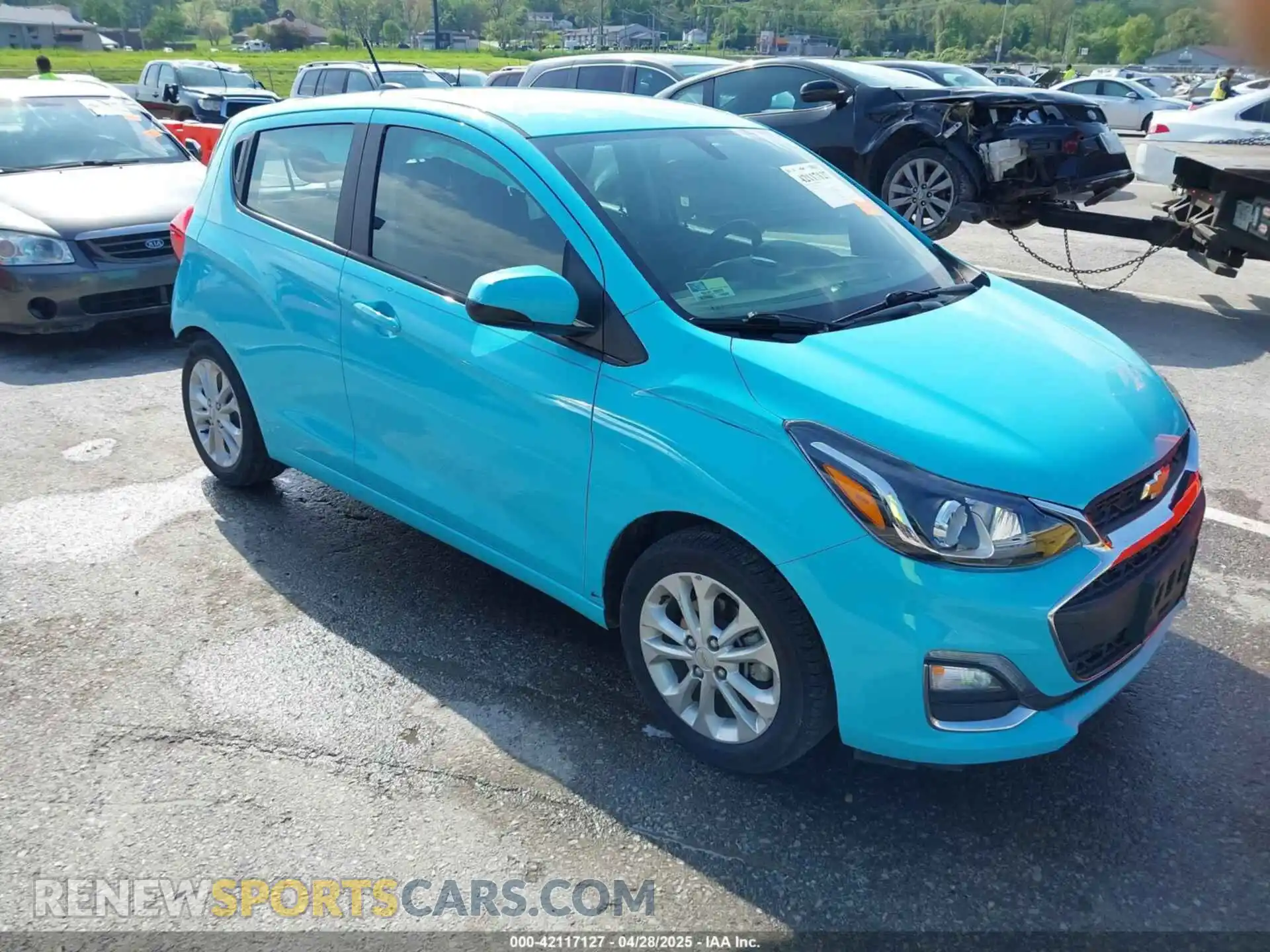 1 Photograph of a damaged car KL8CD6SAXMC714953 CHEVROLET SPARK 2021