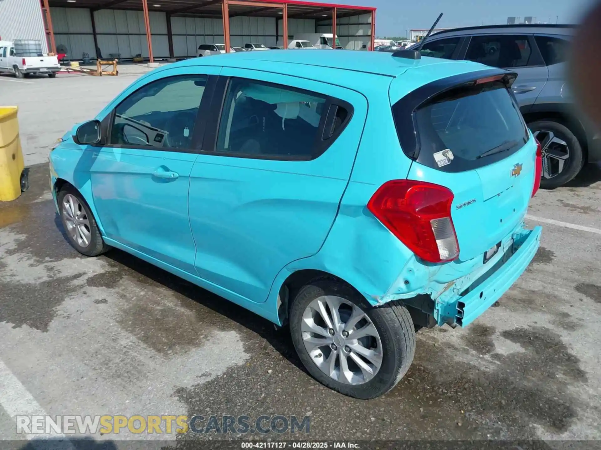 3 Photograph of a damaged car KL8CD6SAXMC714953 CHEVROLET SPARK 2021
