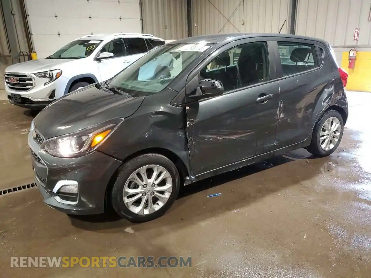 1 Photograph of a damaged car KL8CD6SAXMC718680 CHEVROLET SPARK 2021