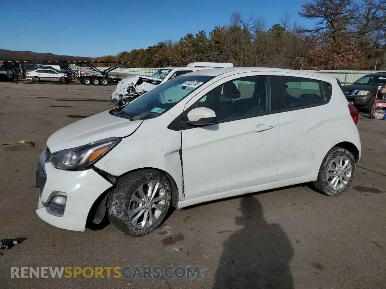 1 Photograph of a damaged car KL8CD6SAXMC748195 CHEVROLET SPARK 2021