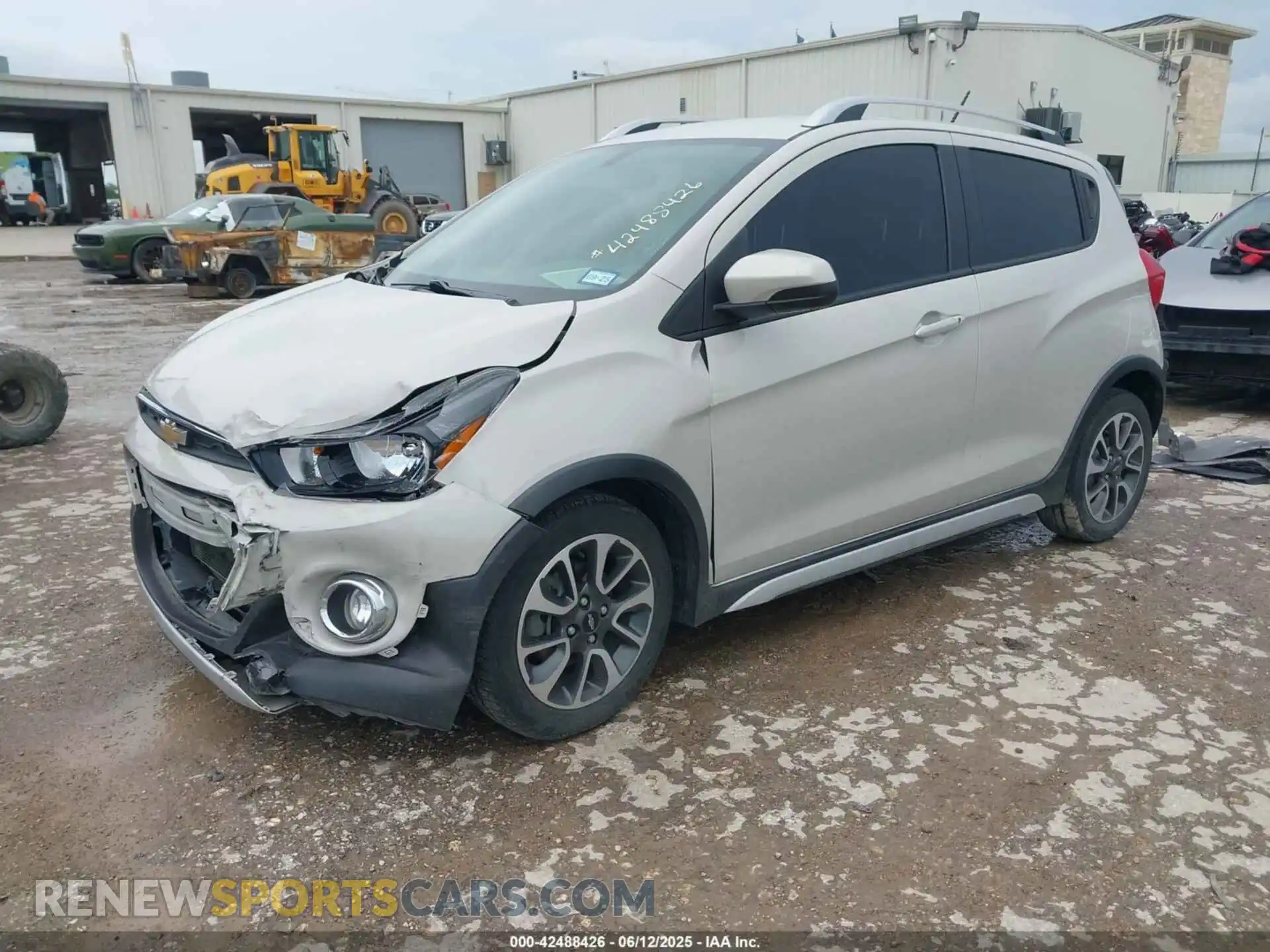 2 Photograph of a damaged car KL8CH6SA5MC719210 CHEVROLET SPARK 2021