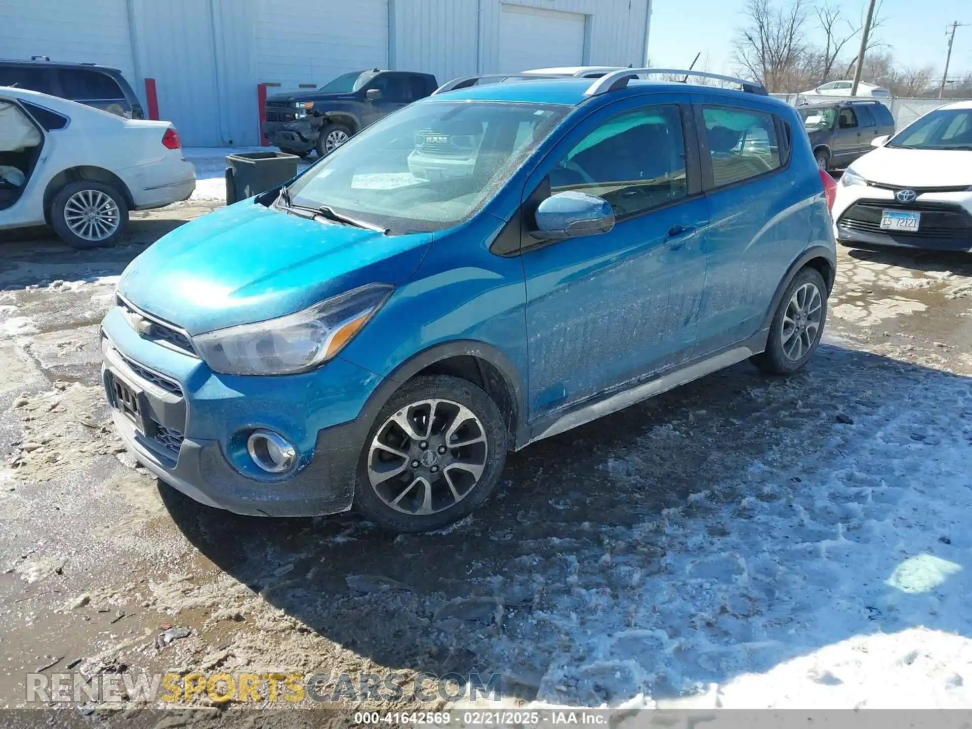 2 Photograph of a damaged car KL8CH6SA7MC724487 CHEVROLET SPARK 2021