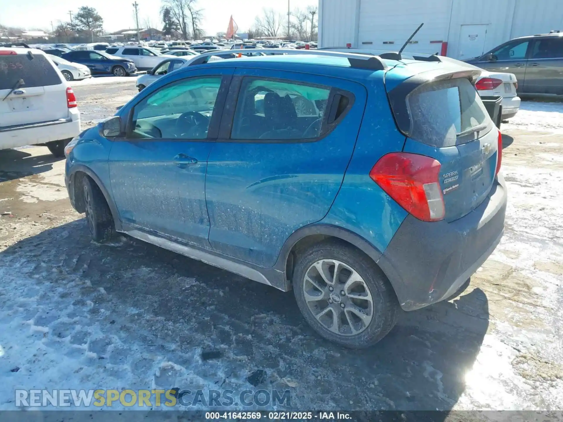 3 Photograph of a damaged car KL8CH6SA7MC724487 CHEVROLET SPARK 2021